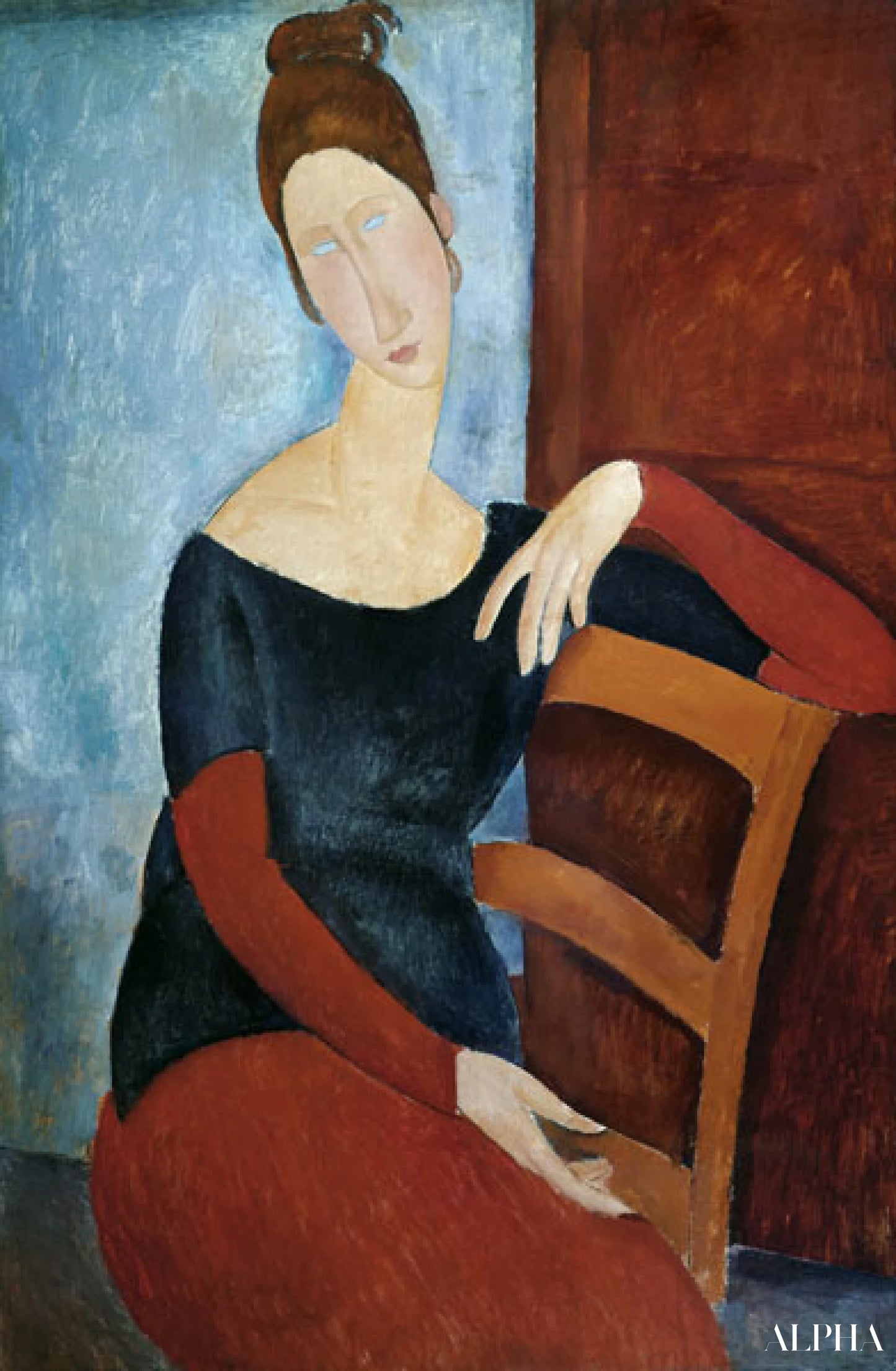 The Artist's Woman - Amedeo Modigliani - High-end reproductions of paintings and artworks