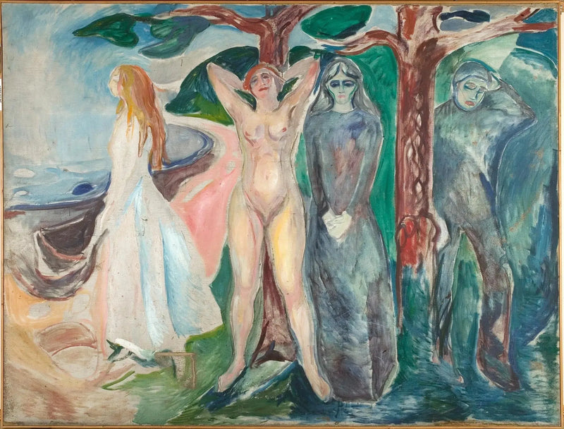 The Woman - Edvard Munch