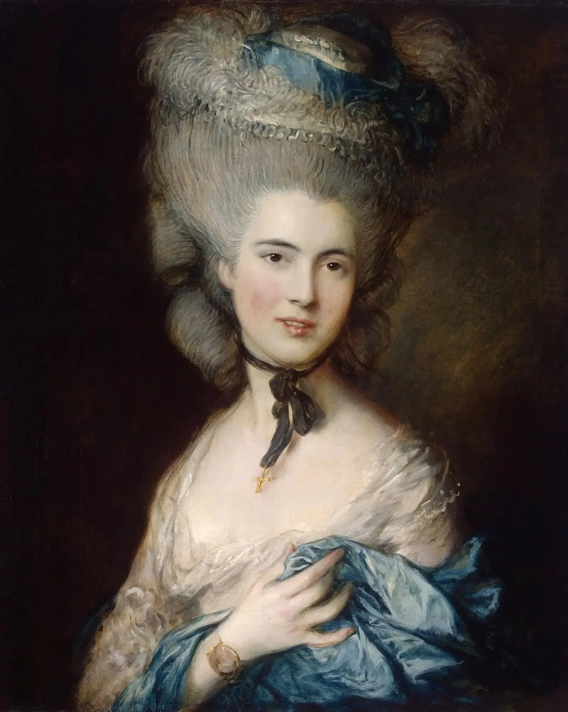 The Woman in Blue - Thomas Gainsborough