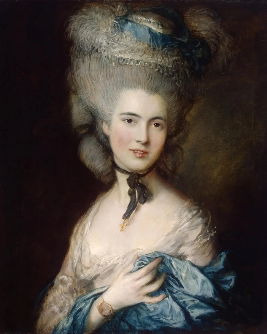 The Woman in Blue - Thomas Gainsborough