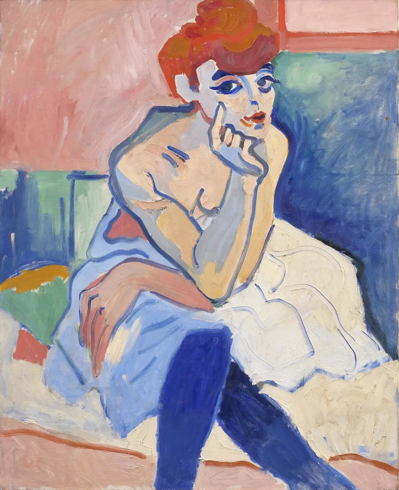 The Woman in Shirt - André Derain