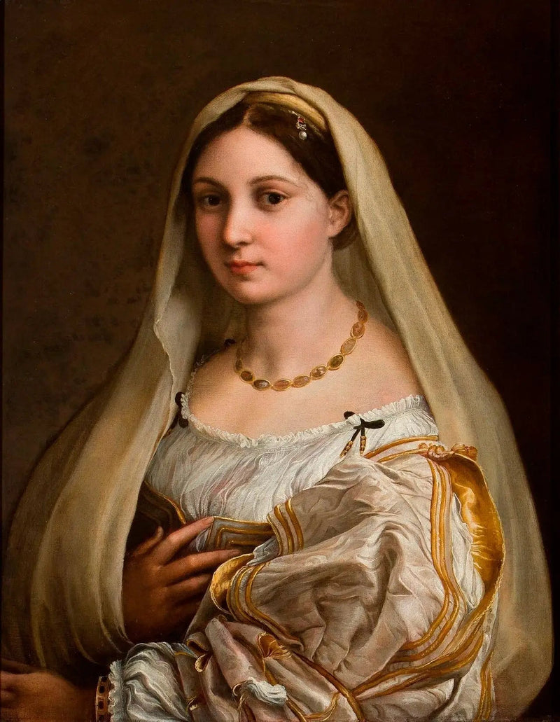 The Veiled Woman - Raphael Sanzio