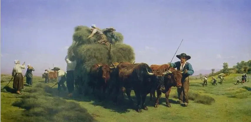 The Haymaking in Auvergne - Rosa Bonheur