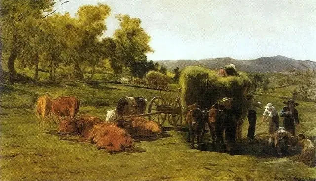 The Haymaking - Rosa Bonheur