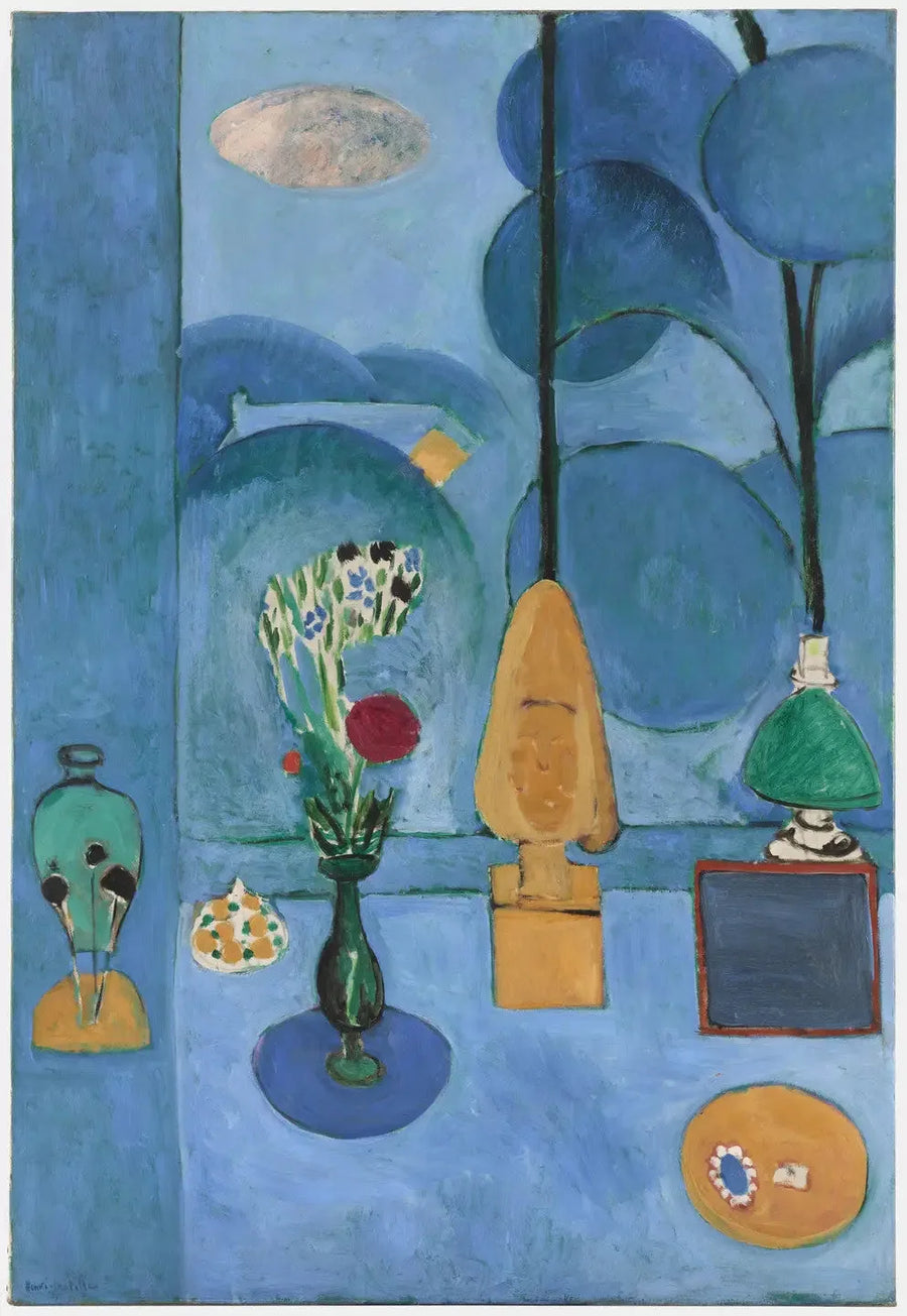 The Blue Window - Henri Matisse