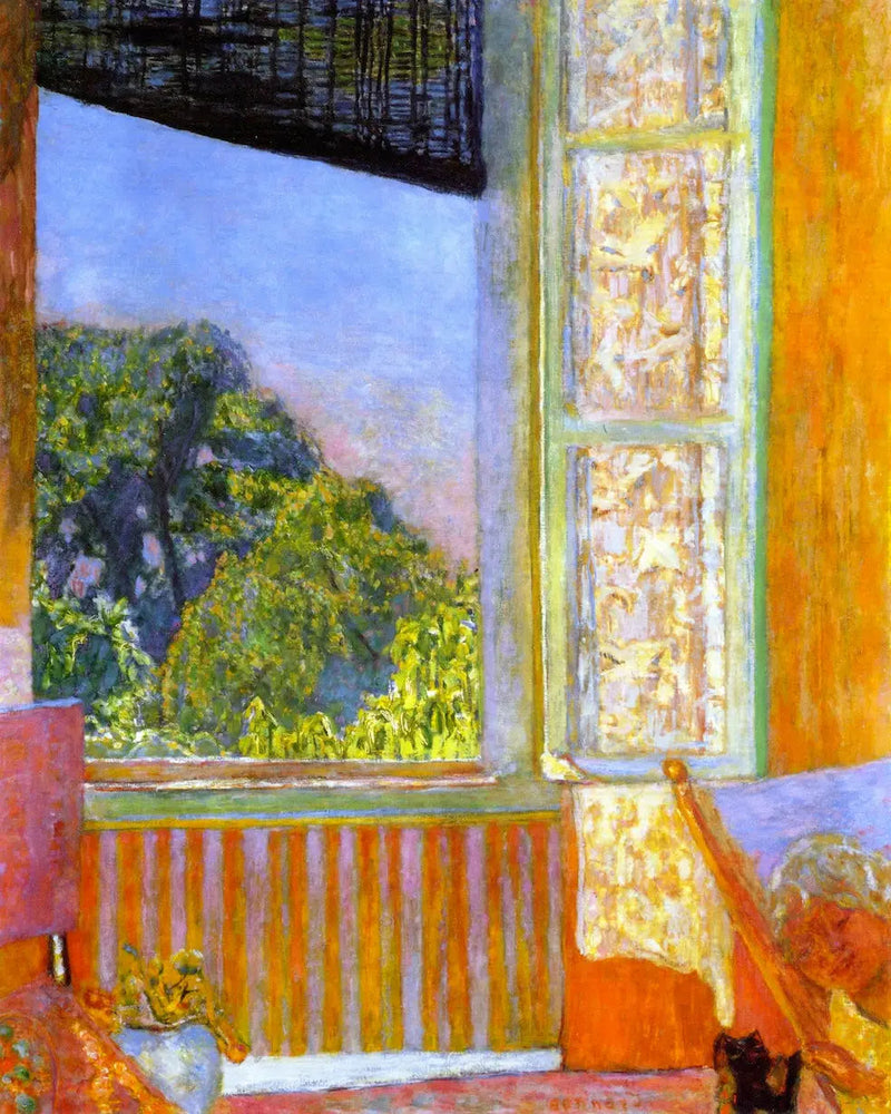 The Open Window - Pierre Bonnard