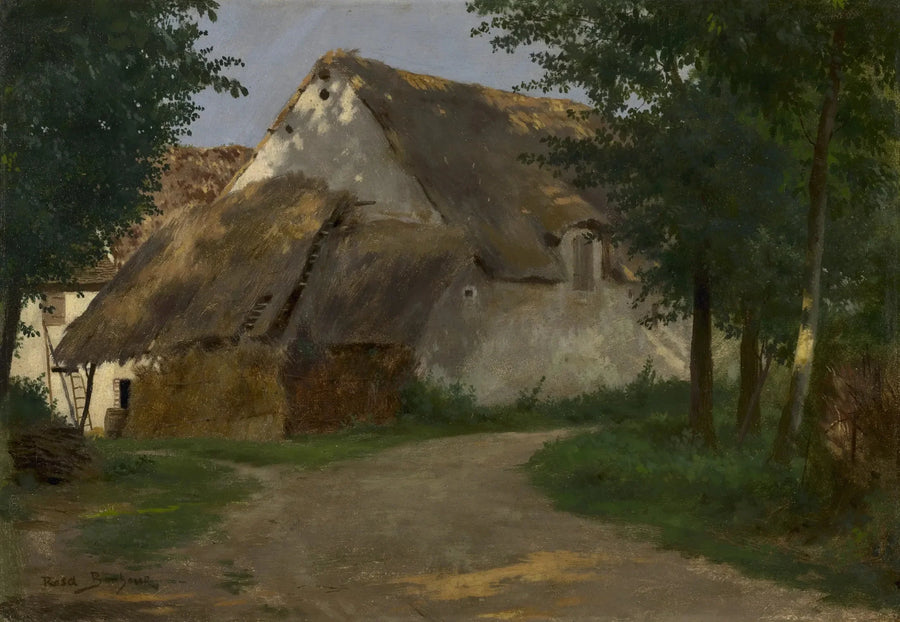 The farm, at the entrance of the woods - Rosa Bonheur