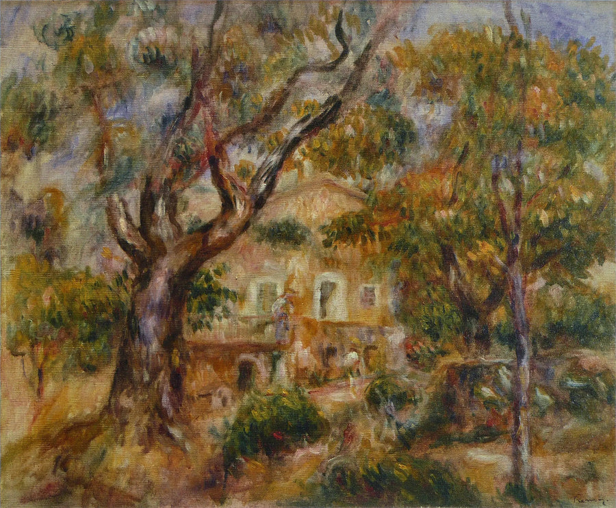 The Farm of Collettes, Cagnes - Pierre-Auguste Renoir