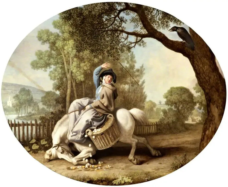 The Farmer and the Crow - George Stubbs
