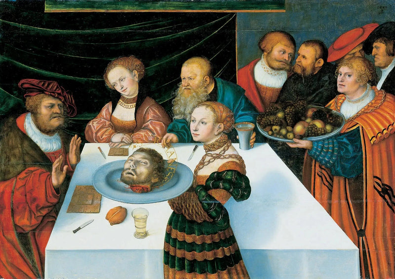 The Feast of Herod - Lucas Cranach the Elder