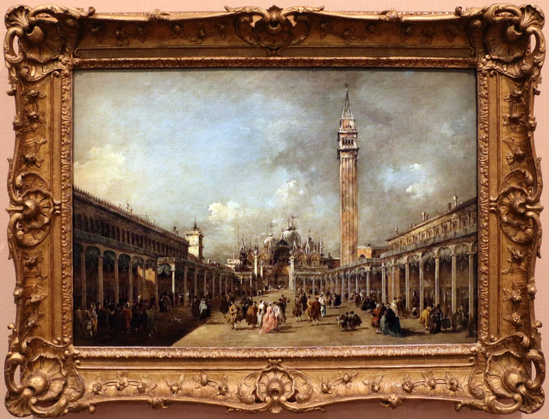 The Feast of the Ascension on Saint Mark's Square - Francesco Guardi