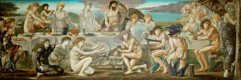 The fête de Pélée - Edward Burne-Jones