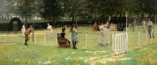 The Tennis Festival - John Lavery