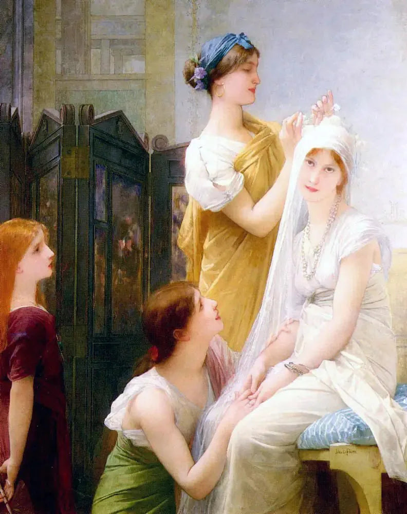 The Fiancée - Jules Lefebvre
