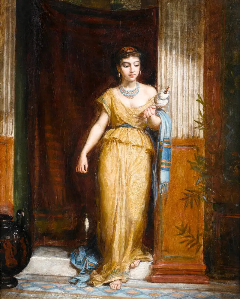 The Spinner - John William Waterhouse