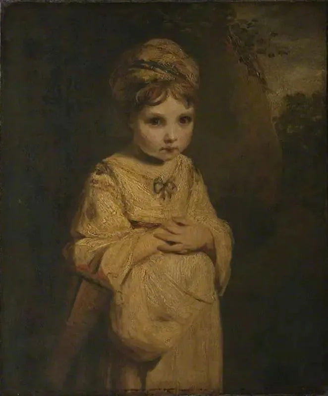 The Girl with Strawberries - Joshua Reynolds