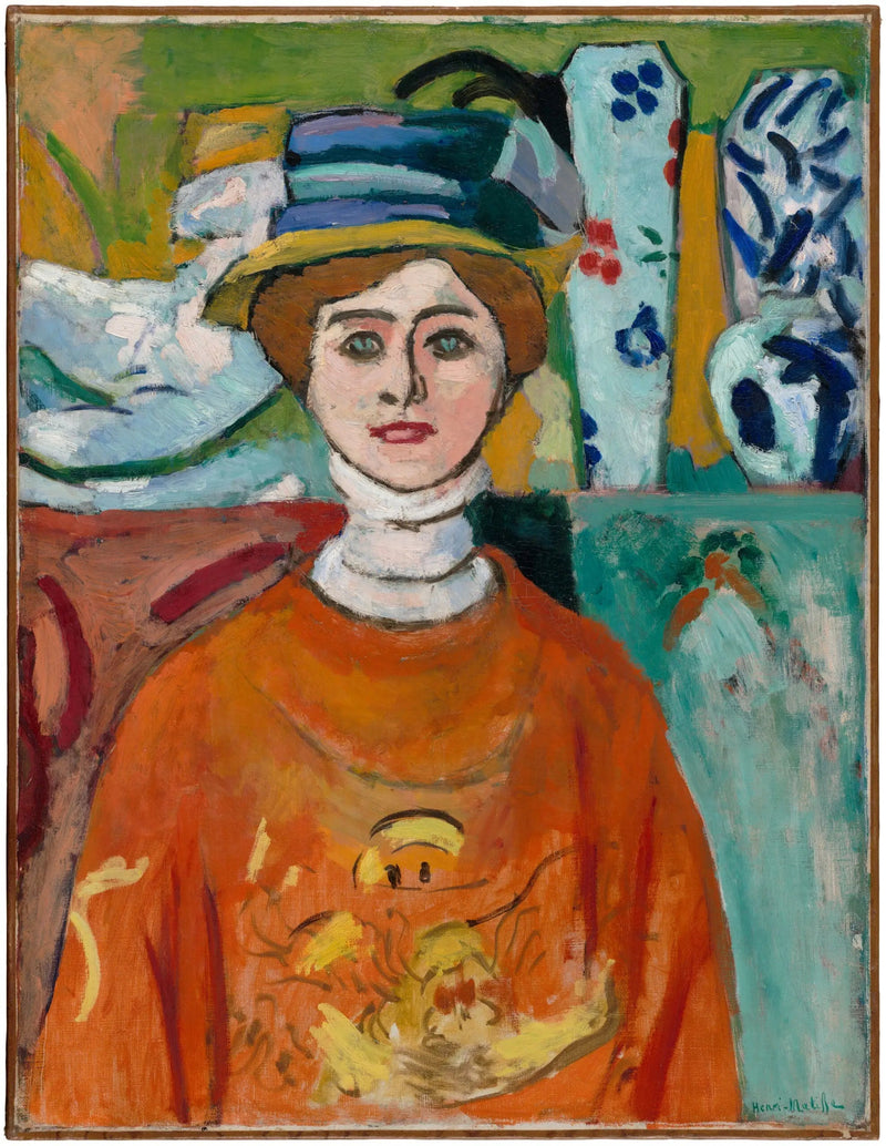 The Girl with Green Eyes - Henri Matisse