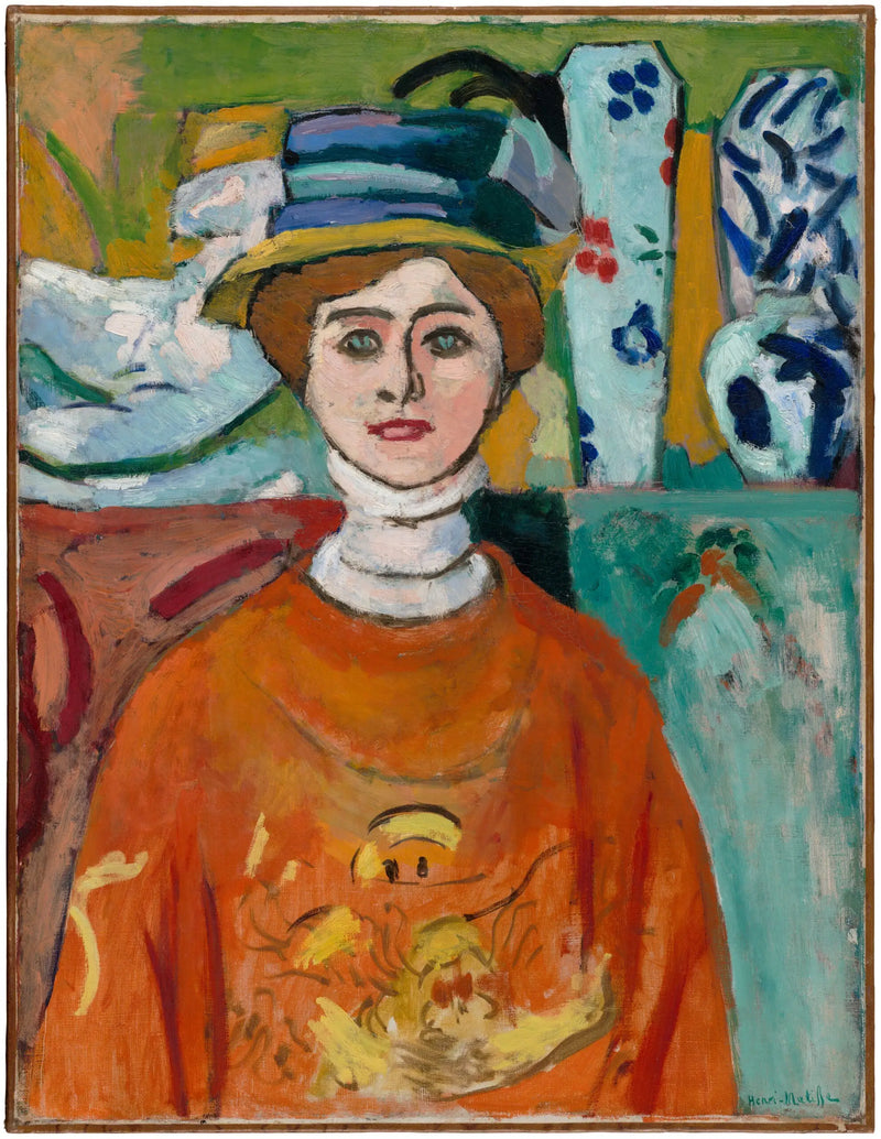 The Girl with Green Eyes - Henri Matisse