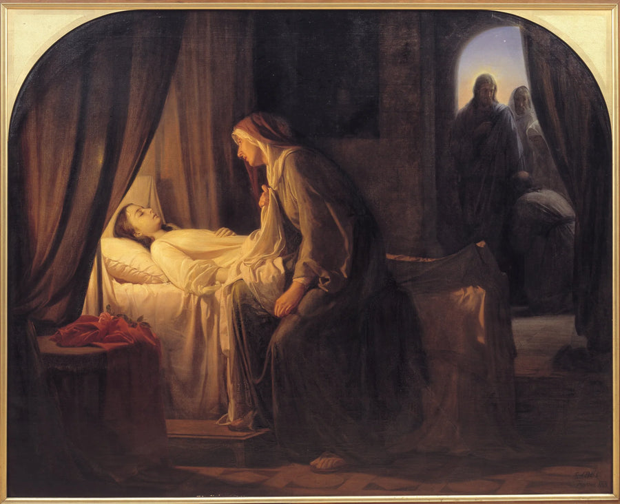 The Daughter of Jairus - Carl Heinrich Bloch