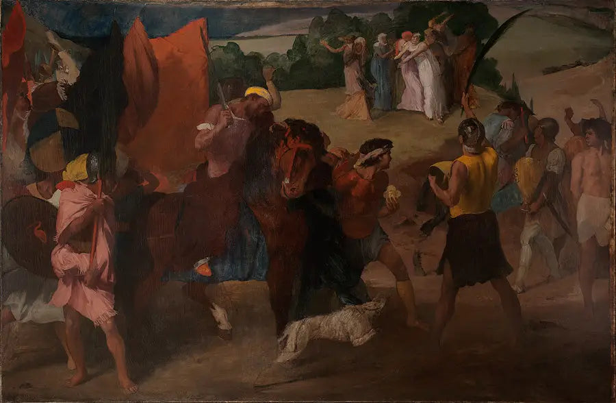 Reproduction du tableau « La fille de Jephté - Edgar Degas » par Alpha Reproduction en peinture à l’huile
