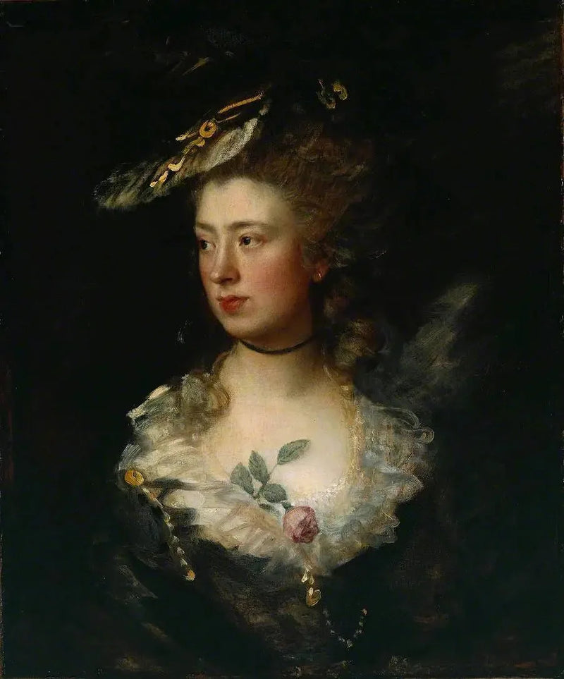 The artist's daughter, Marie - Thomas Gainsborough