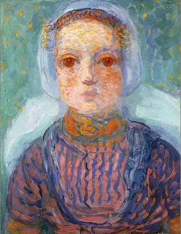 The Girl from Zeeland - Piet Mondrian