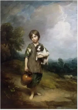 The Girl of the Chalet - Thomas Gainsborough