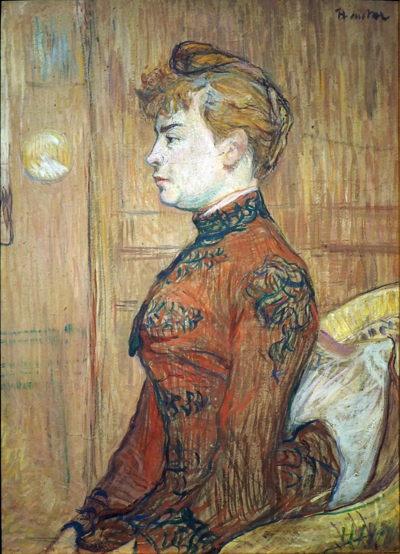 The Sergeant's Daughter - Henri de Toulouse-Lautrec