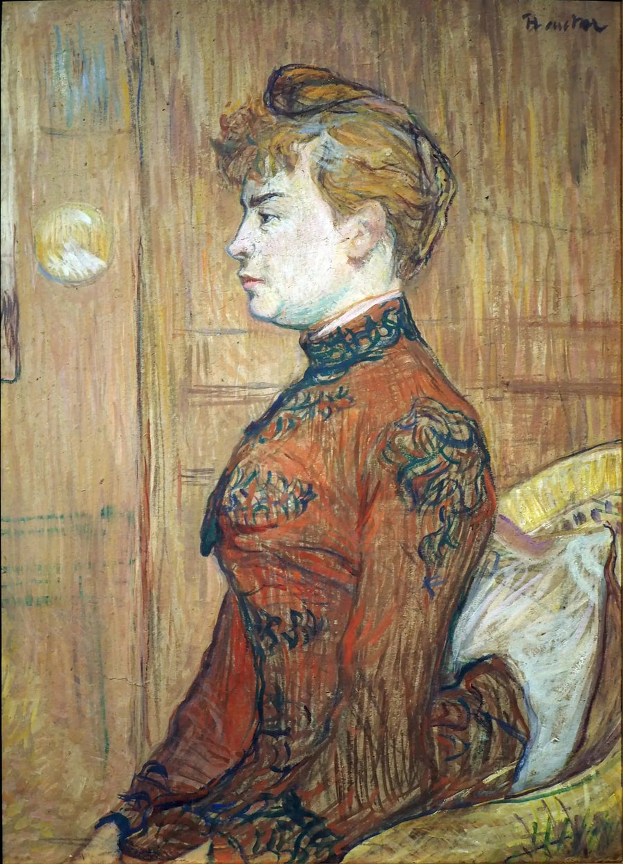 The Sergeant's Daughter - Henri de Toulouse-Lautrec