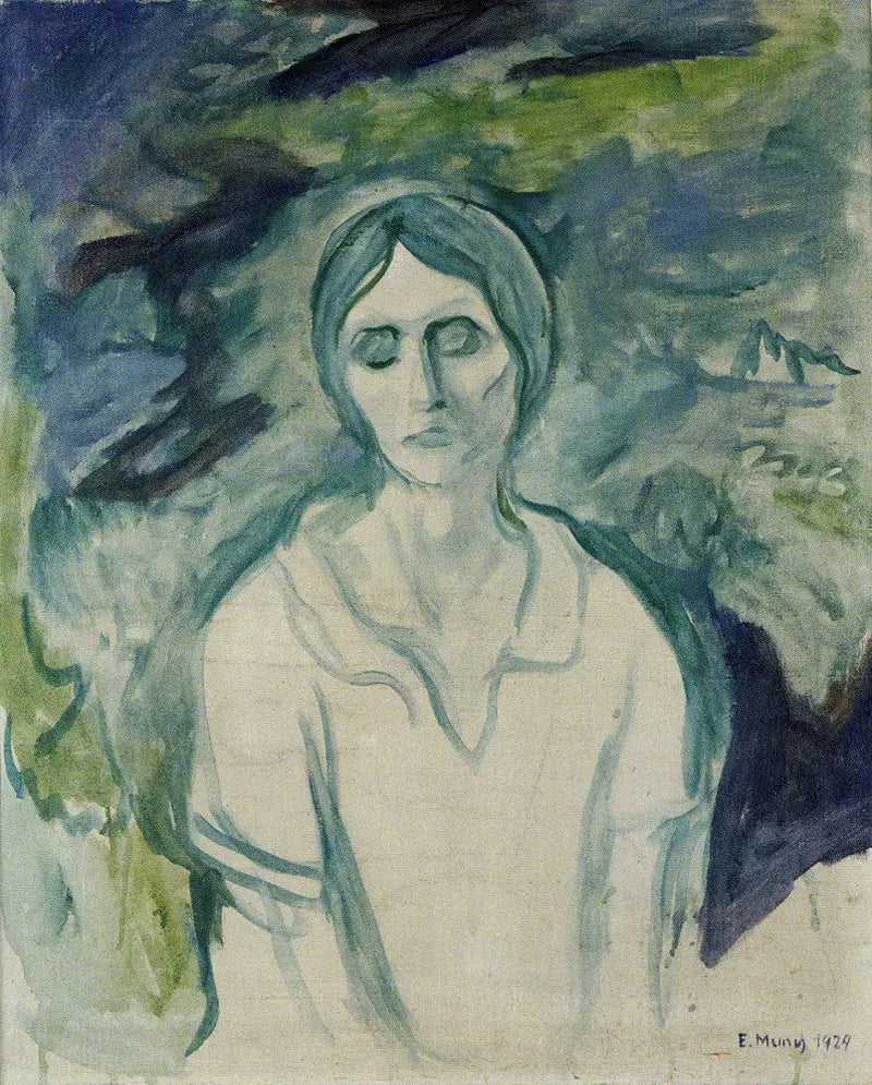 The Gothic Girl - Edvard Munch