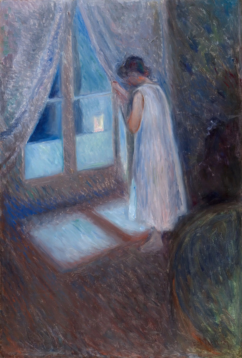 The Girl by the Window - Edvard Munch