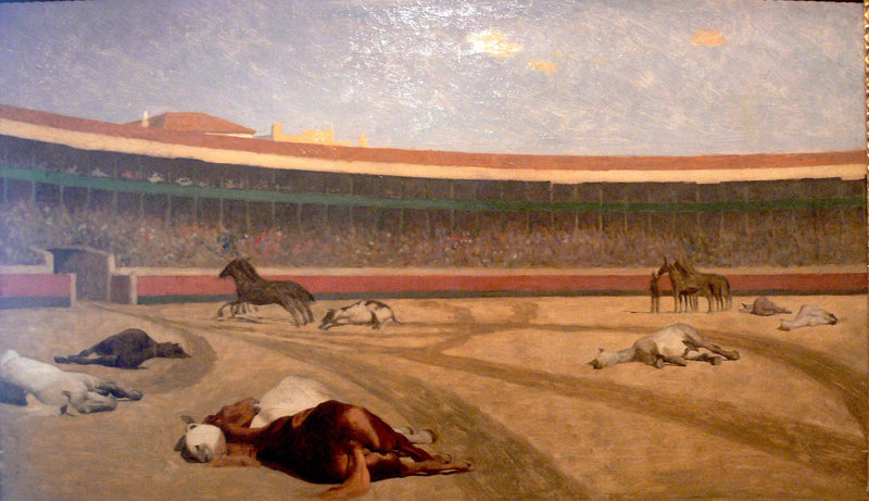 The End of the Bullfight - Jean-Léon Gérôme