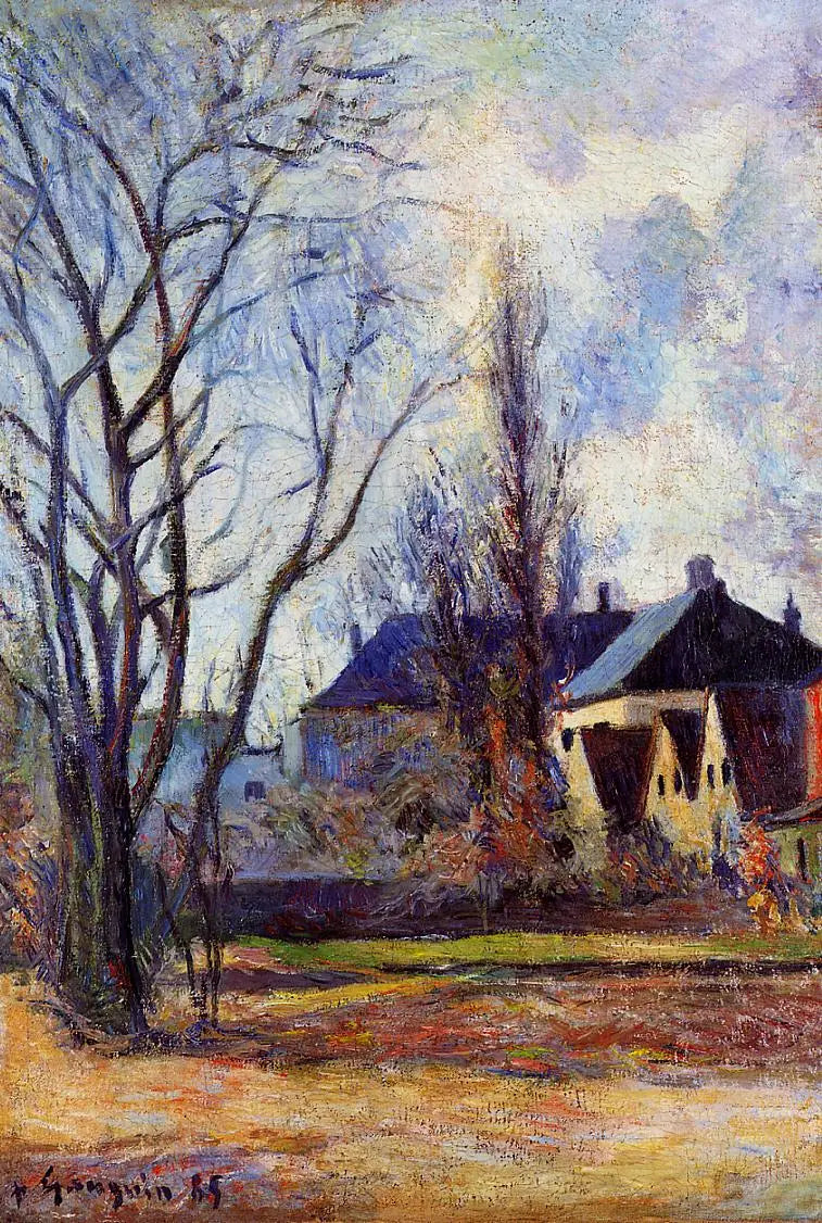 The End of Winter in Copenhagen - Paul Gauguin
