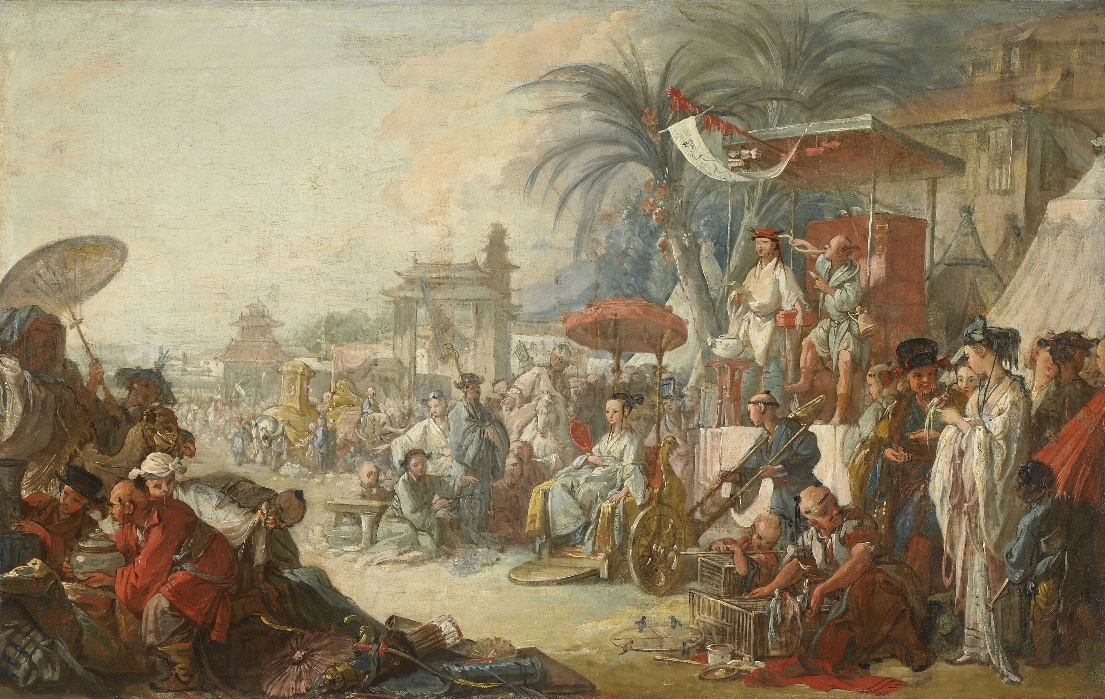 The Chinese Fair - François Boucher