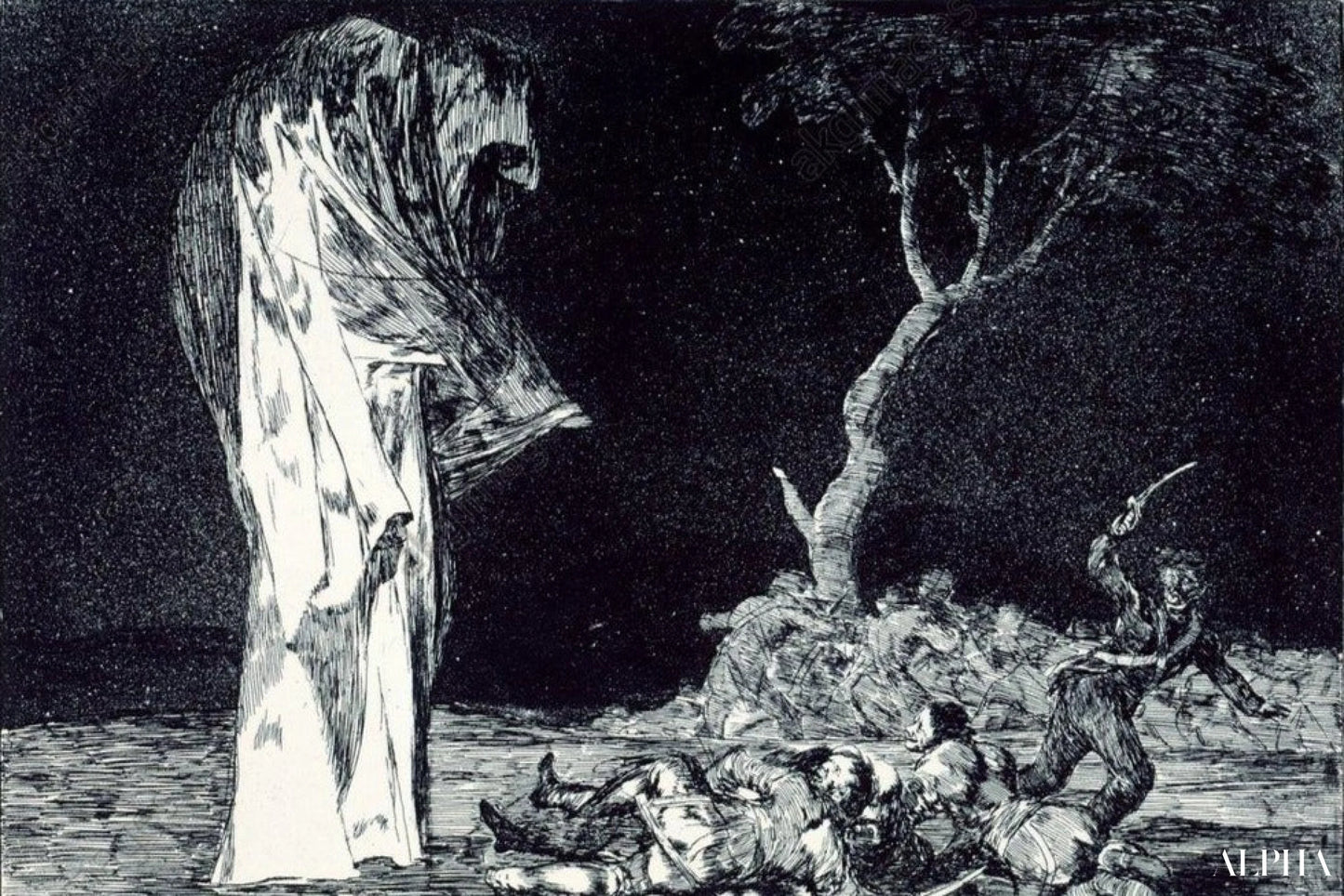 La folie de la peur - Francisco de Goya - Reproductions de tableaux et peintures haut de gamme