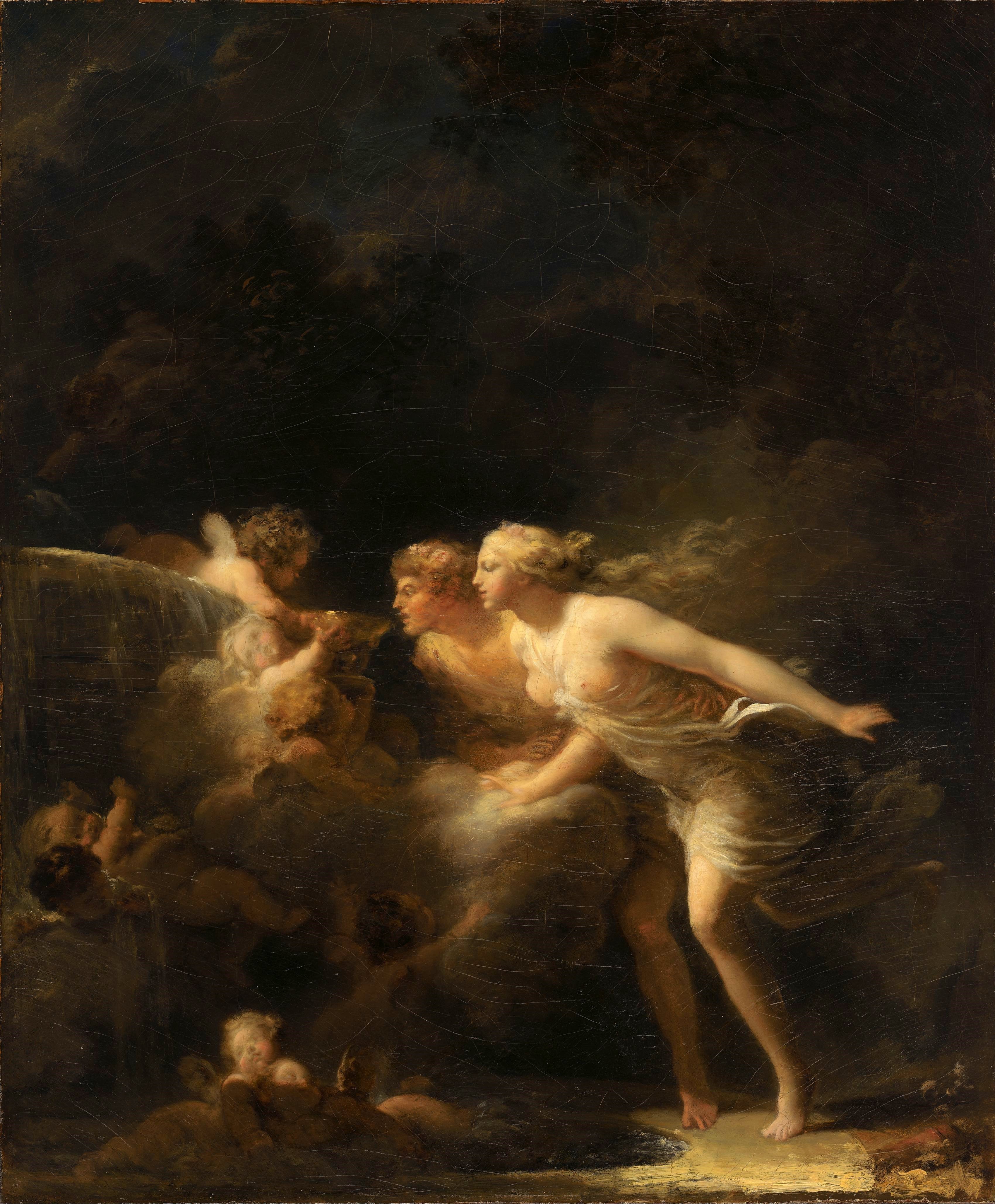 The Fountain of Love - Jean-Honoré Fragonard