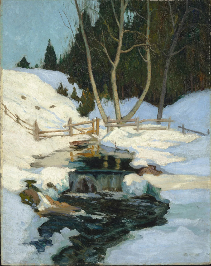 The Melting Snows - Maurice Galbraith Cullen