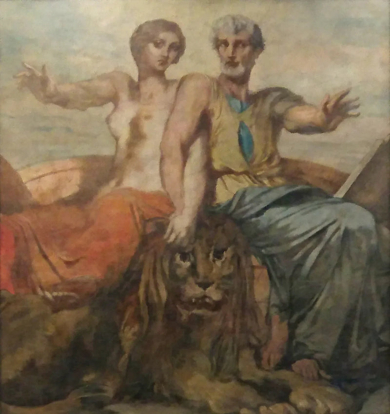 La Force et l'Ordre - Théodore Chassériau