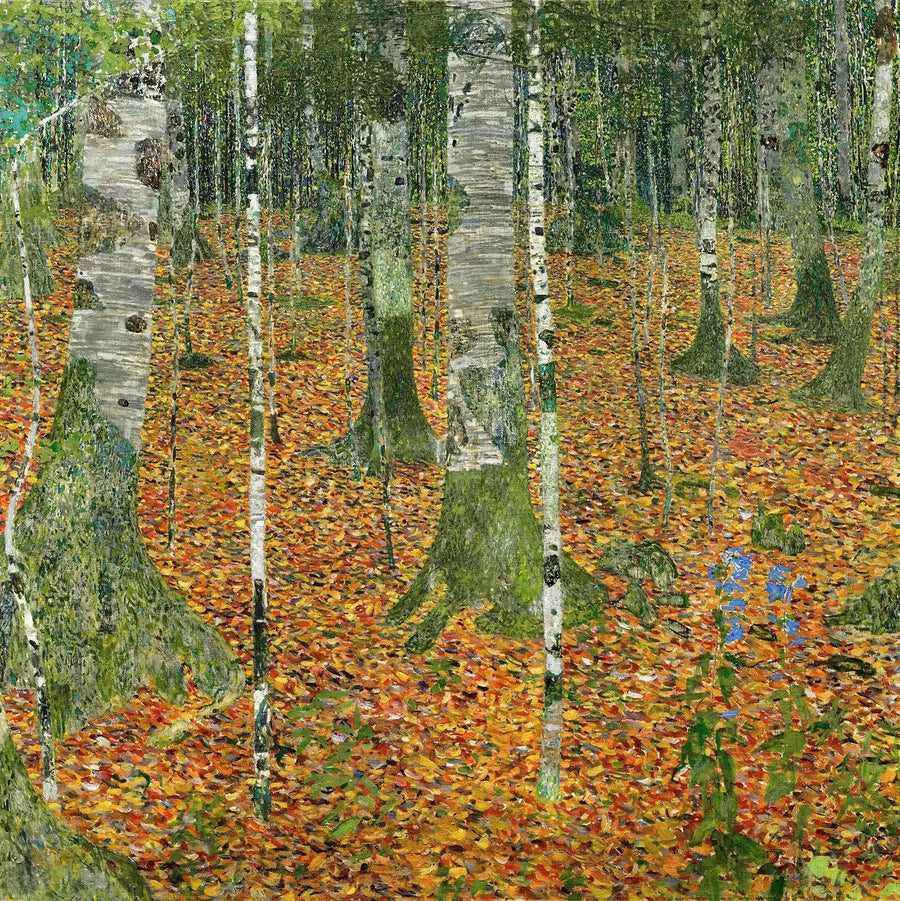 The Birch Forest - Gustav Klimt