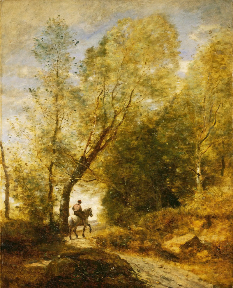 The Forest of Coubron - Jean-Baptiste Camille Corot