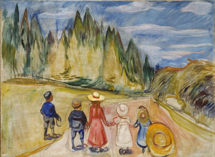 The Enchanted Forest - Edvard Munch