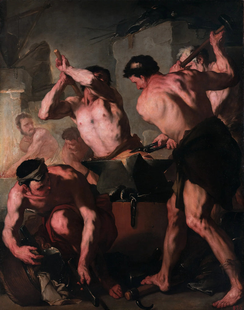 Vulcan's Forge - Luca Giordano