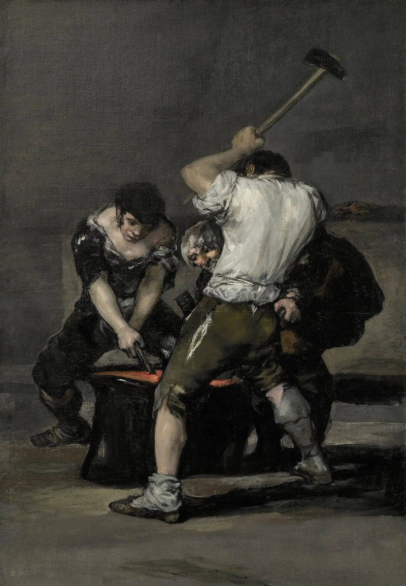 The Forge - Francisco de Goya