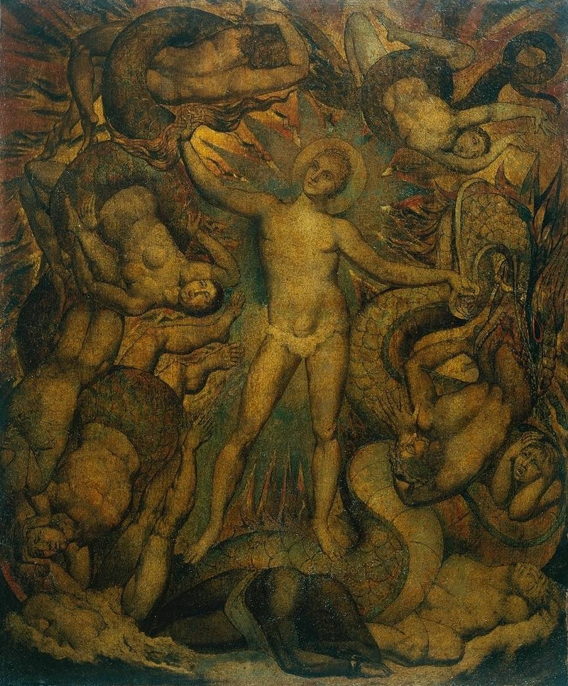 The spiritual form of Nelson guiding Leviathan - William Blake