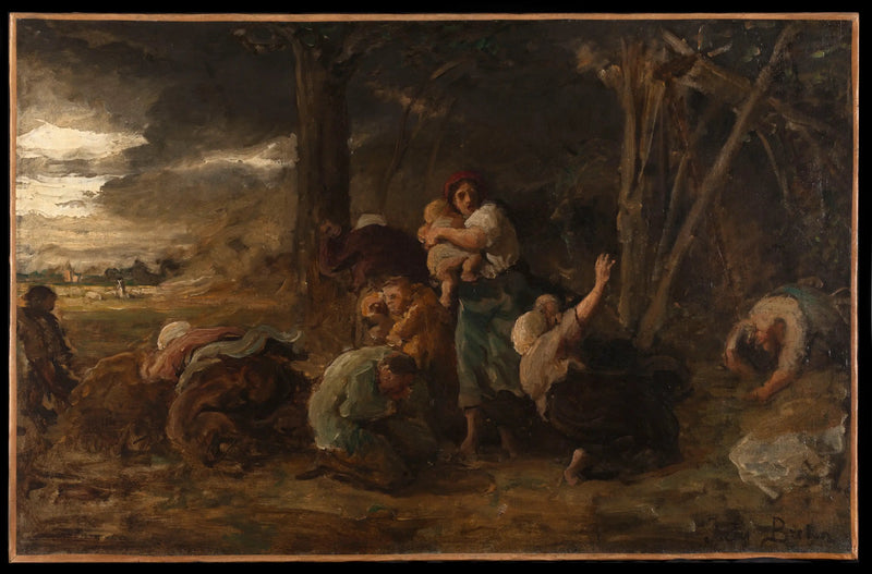 The Lightning - Jules Breton
