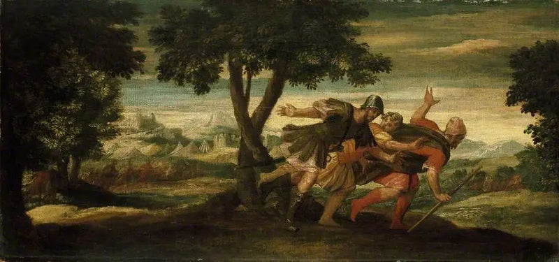 The Escape of Achior from Holofernes' Camp - Paul Véronèse