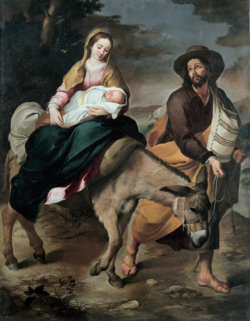 The Flight into Egypt - Bartolomé Esteban Murillo