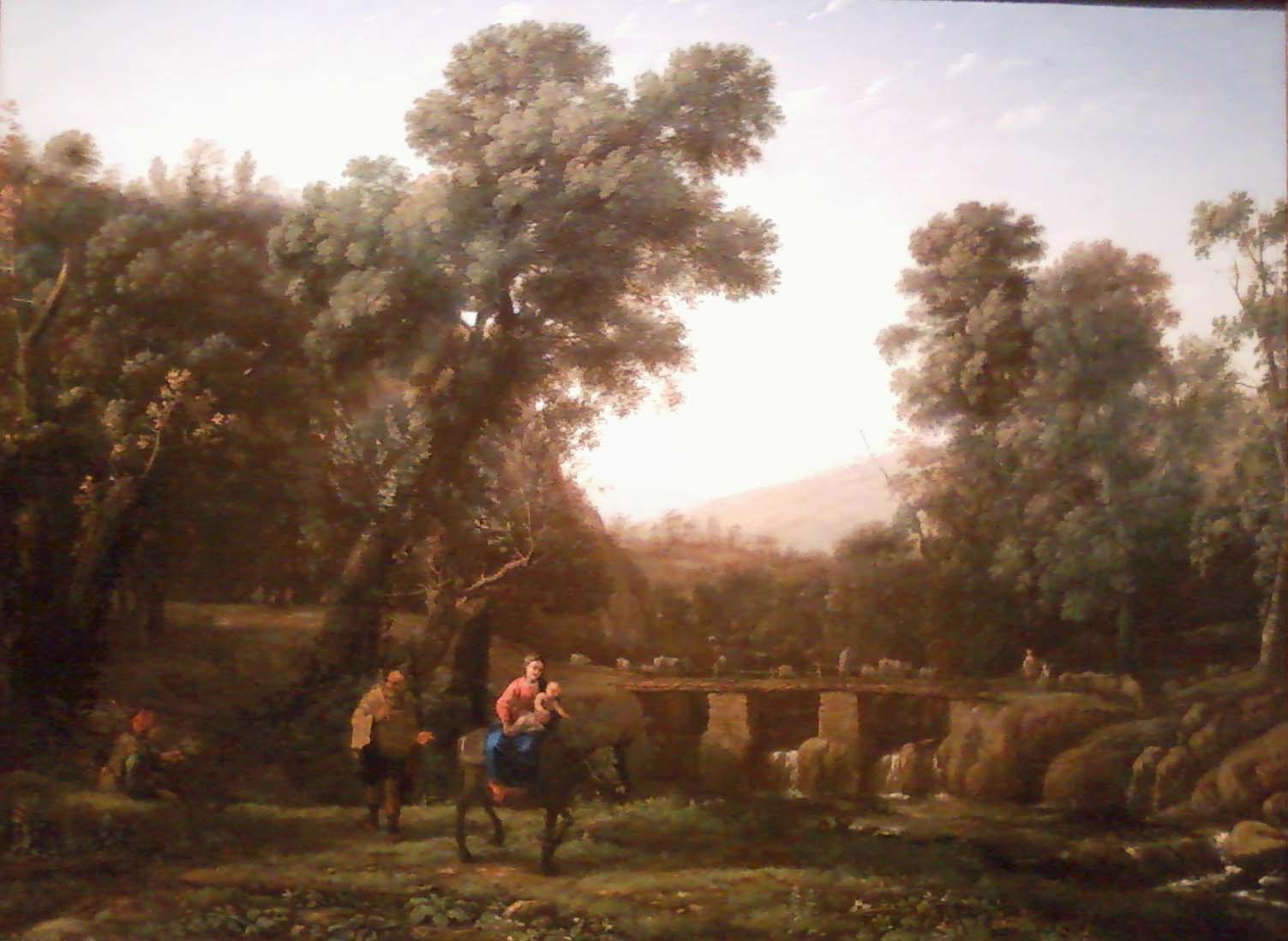 The Flight into Egypt - Claude Lorrain