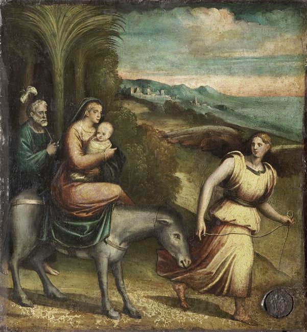 The Flight into Egypt - Francesco Francia