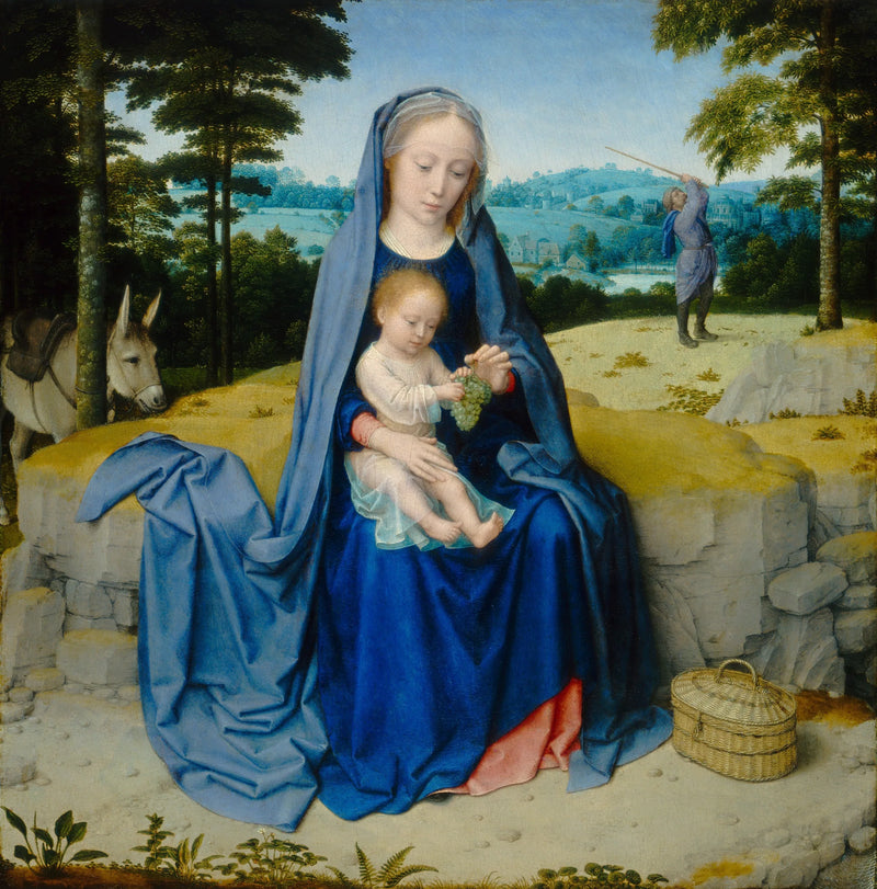 The Flight into Egypt - Gérard David
